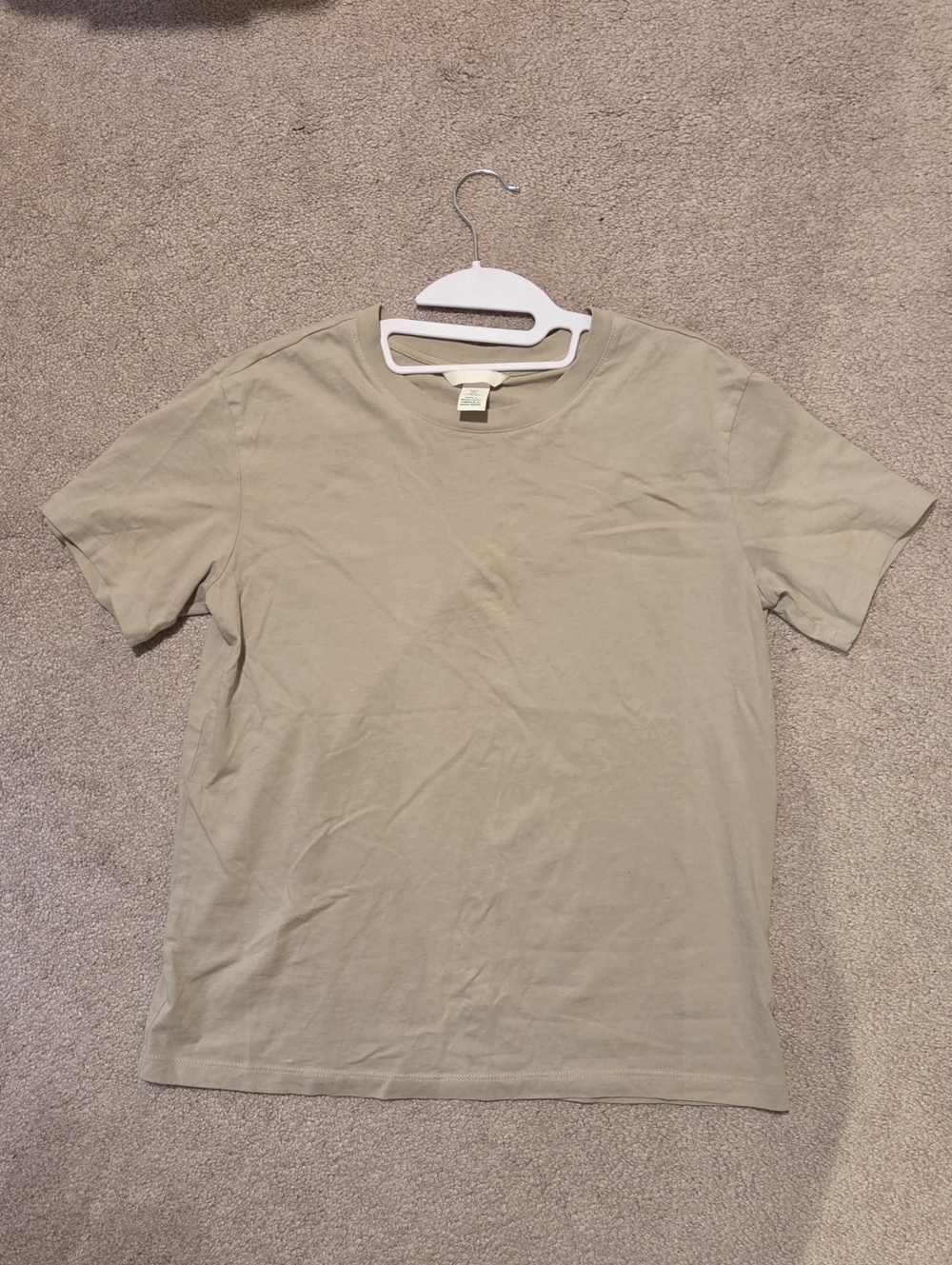 H&M Beige T-Shirt